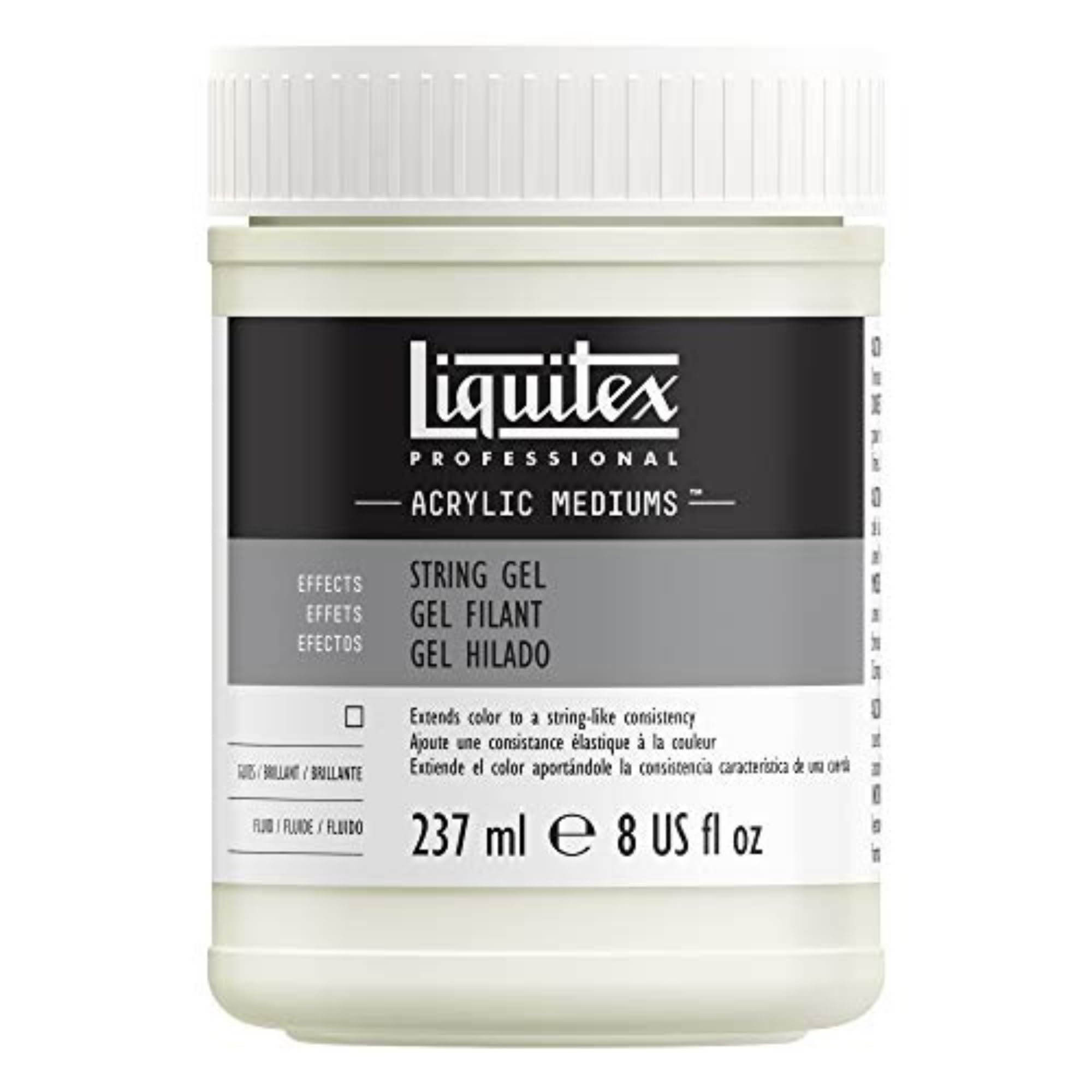 Liquitex Pro Acrylic Additive Pot String Gel, Transparent, 237 ml (Pack of 1)