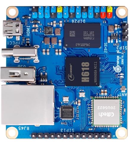 Orange Pi 3 LTS Allwinner H6 2GB LPDDR3 8GB EMMC Flash Quad Core