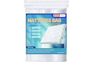 ZANGBOER Mattress Bags for Moving Storage,Mattress Protector Cover, Waterproof Mattress Protector Storage Bags (1-Pack, Queen/King)