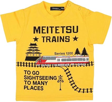 Amazon Co Jp 子供服 Hungry Heart ハングリーハート 名鉄つながりプリント電車ｔシャツ 100cm S305 ベビー マタニティ