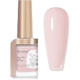 Bevimee Nail Polish Nude Pink Quick Dry Sheer Color Nail Lacquer | Non Gel Long Lasting Regular Fast Dry Fingernail Polish DI