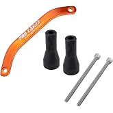 PRO CAKNE Motorcycle Rear Grab Handle Bar Rear Seat Rail Kit | Aluminum Grab Handles Hand Grips Compatible for 2016-2019 125 250/300/450/500 SX SXF XC XC-F XCW EXC F-Look Fitment
