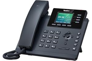 Yealink SIP-T34W WiFi IP Phone, 4 VoIP Accounts. 2.4-Inch Color Display. Dual-Port Gigabit Ethernet, 802.3af PoE