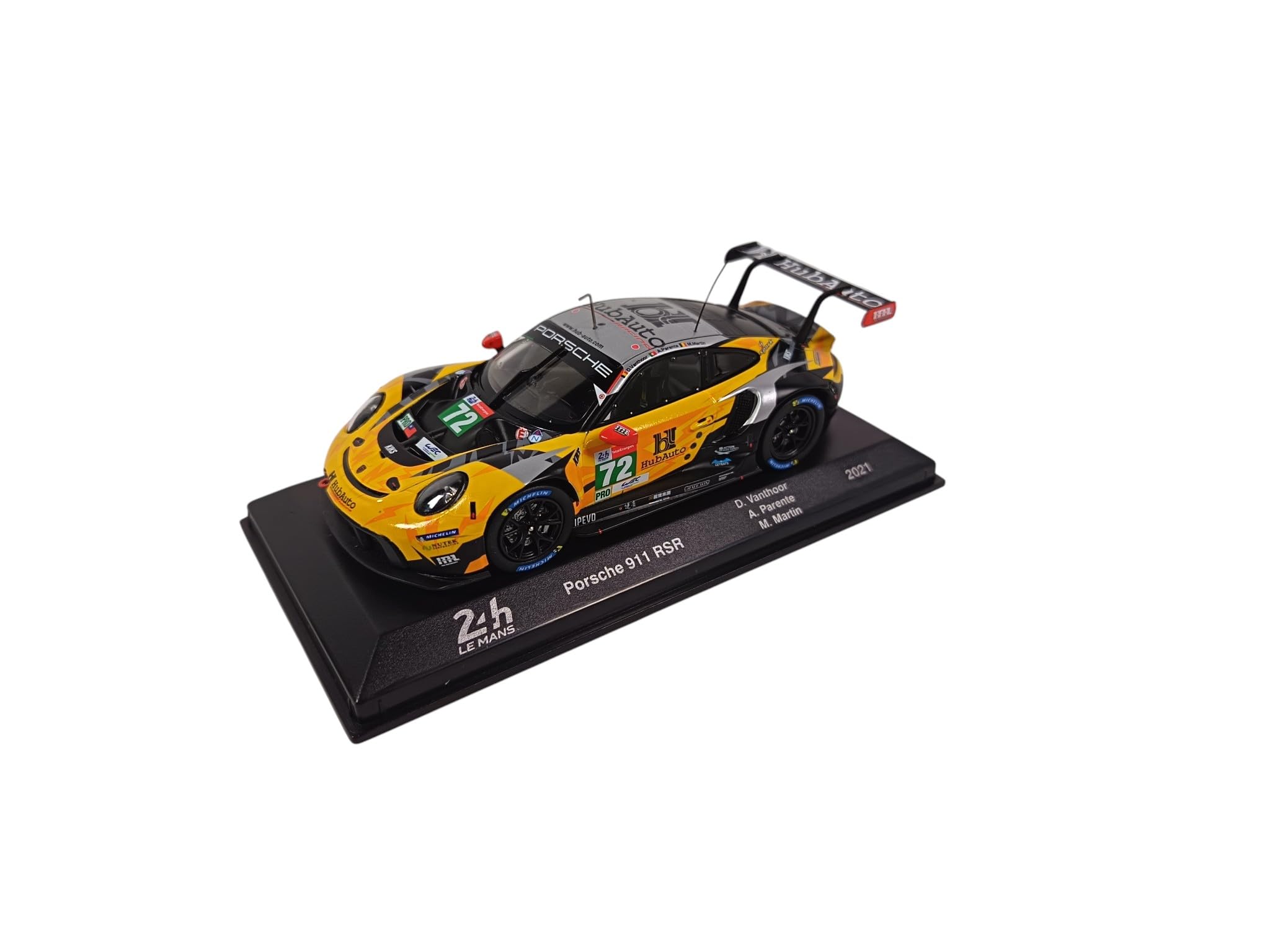 OPO 10 - 24 Hours of Le Mans 1/43 scale miniature car compatible with Porsche 911 RSR (2021) - ALA074