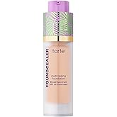tarte Babassu Foundcealer Dewy Foundation Broad Spectrum SPF 20 Sunscreen – Foundation & Concealer in 1 with SPF, Vegan Skincare Makeup with Radiant Buildable Medium Coverage, Cruelty Free