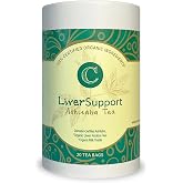 Dr. Cowan's Garden Certified Organic Ashitaba Herbal Tea, 20 Tea Bags | With A Milk Thistle &amp; Green Rooibos Tea Blend, U.S.-Grown