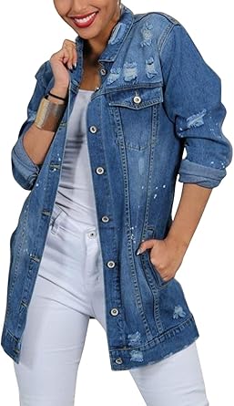 mid length jean jacket