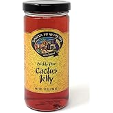 Santa Fe Seasons Prickly Pear Cactus Jelly, 10 oz | Made from Prickly Pear Fruit Juice, Unique Flavor Profile, Made in USA