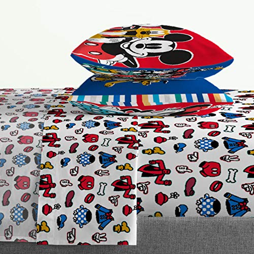 Disney Mickey Mouse Sensational 6 Buddies Full Sheet Set - 4 Piece Set ...