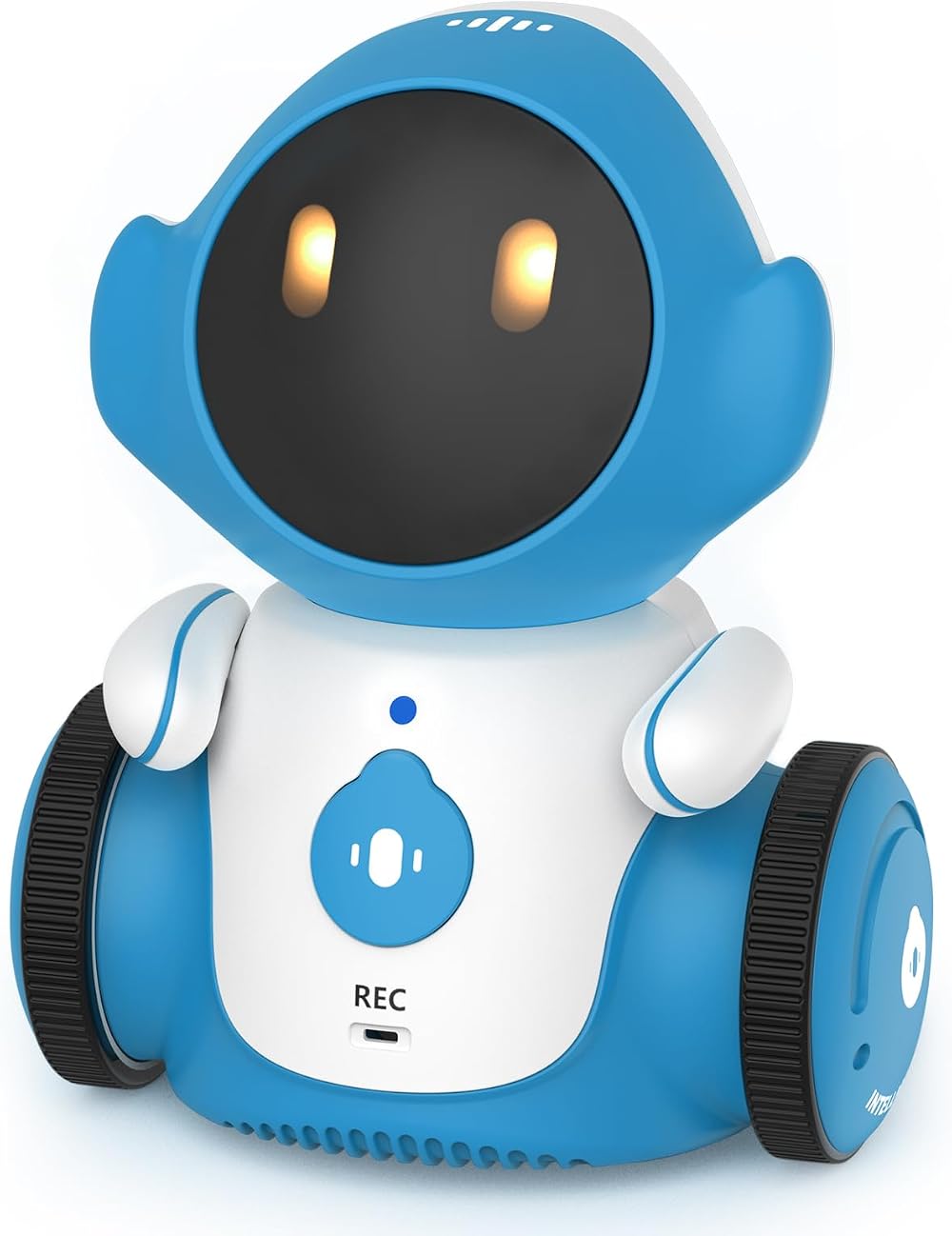 GILOBABY Rechargeable Interactive Robot Toy Blue 6+ Touch Voice Control