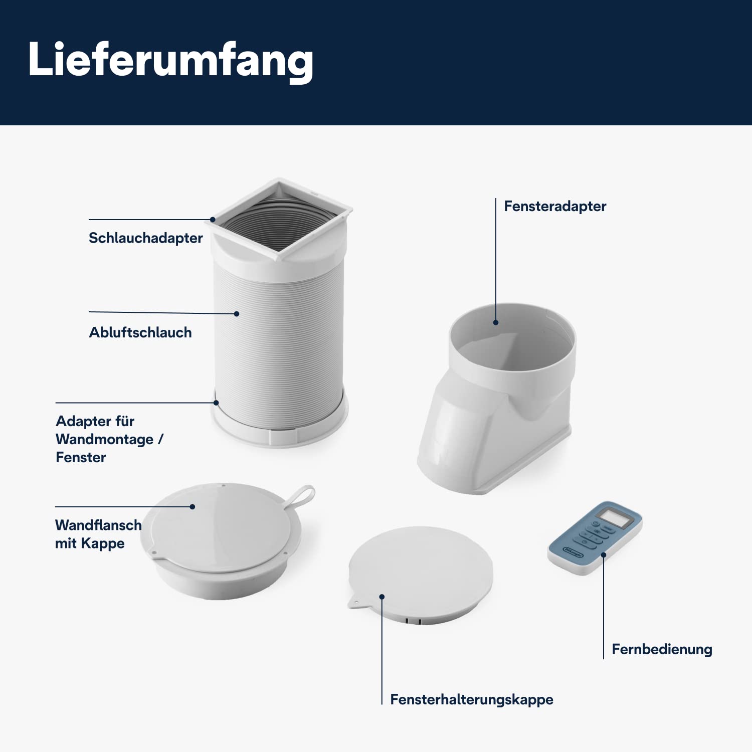 De'Longhi Pinguino Compact ES72 YOUNG, Mobiles Klimagerät, 8.300 BTU/h, für Räume bis zu 60m3, Entfeuchtungsfunktion, 24-Stunden-Timer, Energieeffizienzklasse A, Weiß 5