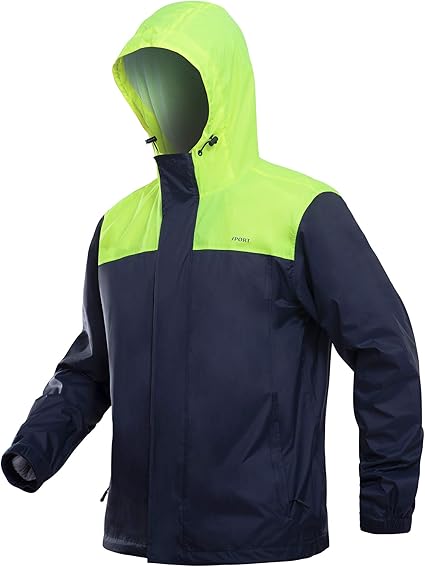 Amazon Tacvasen レイン アウトドア メンズ レインコート 防水 雨具 バイク 通気 メッシュ 梅雨 台風対策 男女兼用 防風 裏メッシュ レインコート ポンチョ 通販