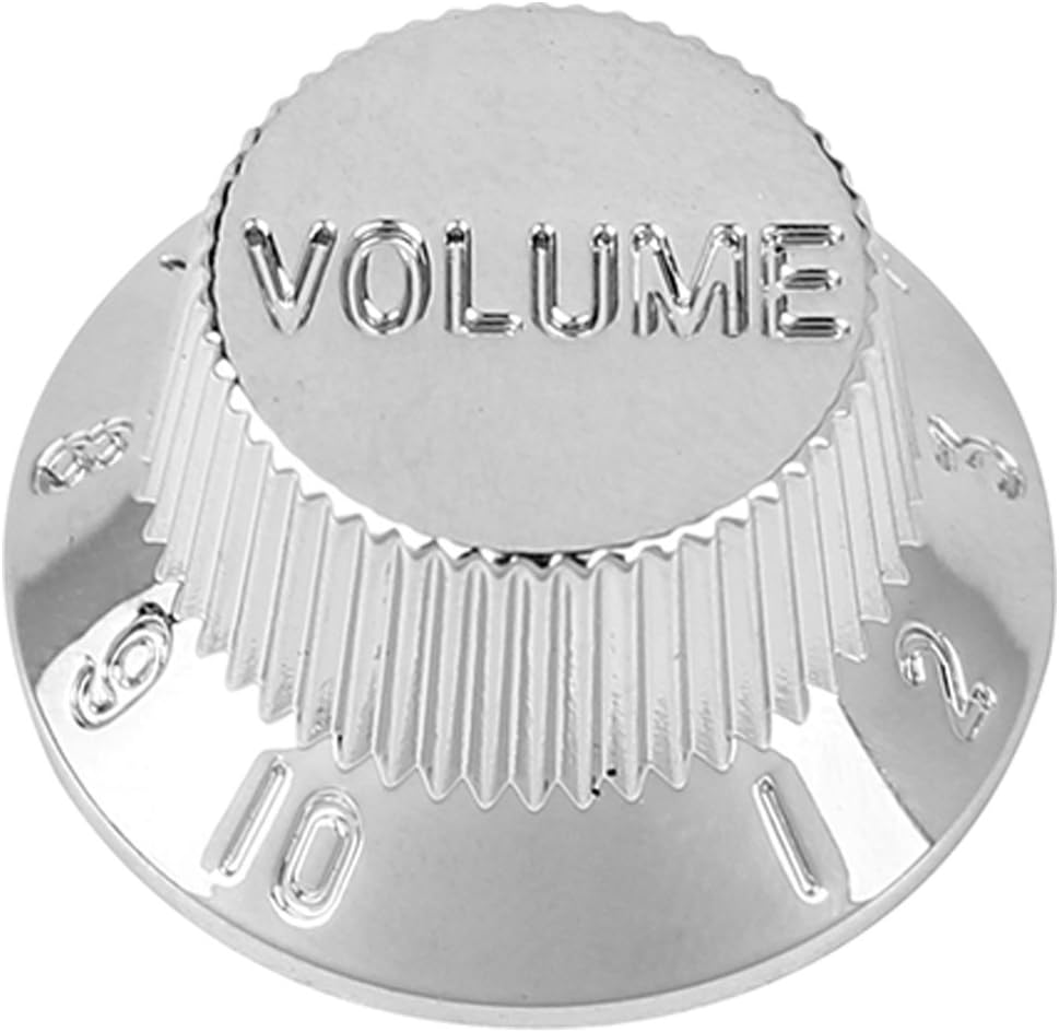 Musiclily Metric 1 Volume and 2 Tone Strat Knobs Set for Fender