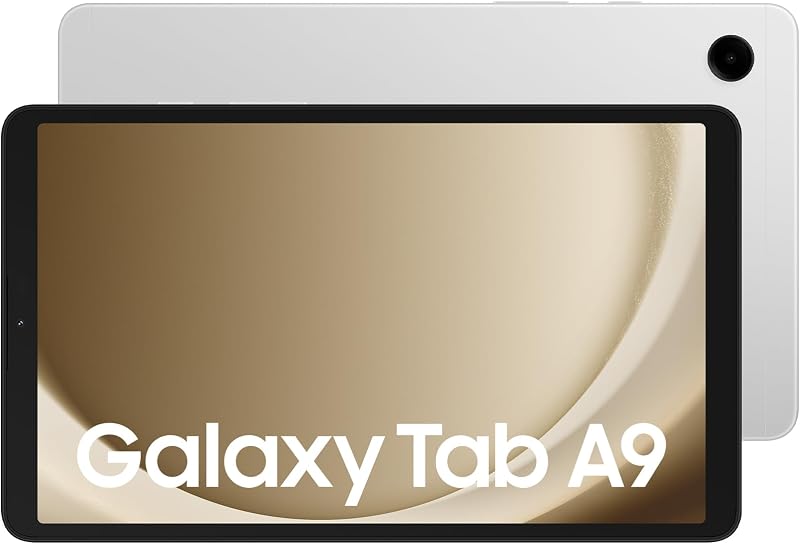 Samsung Galaxy Tab A9 128GB Silver Android Tablet 3yr Warranty UK