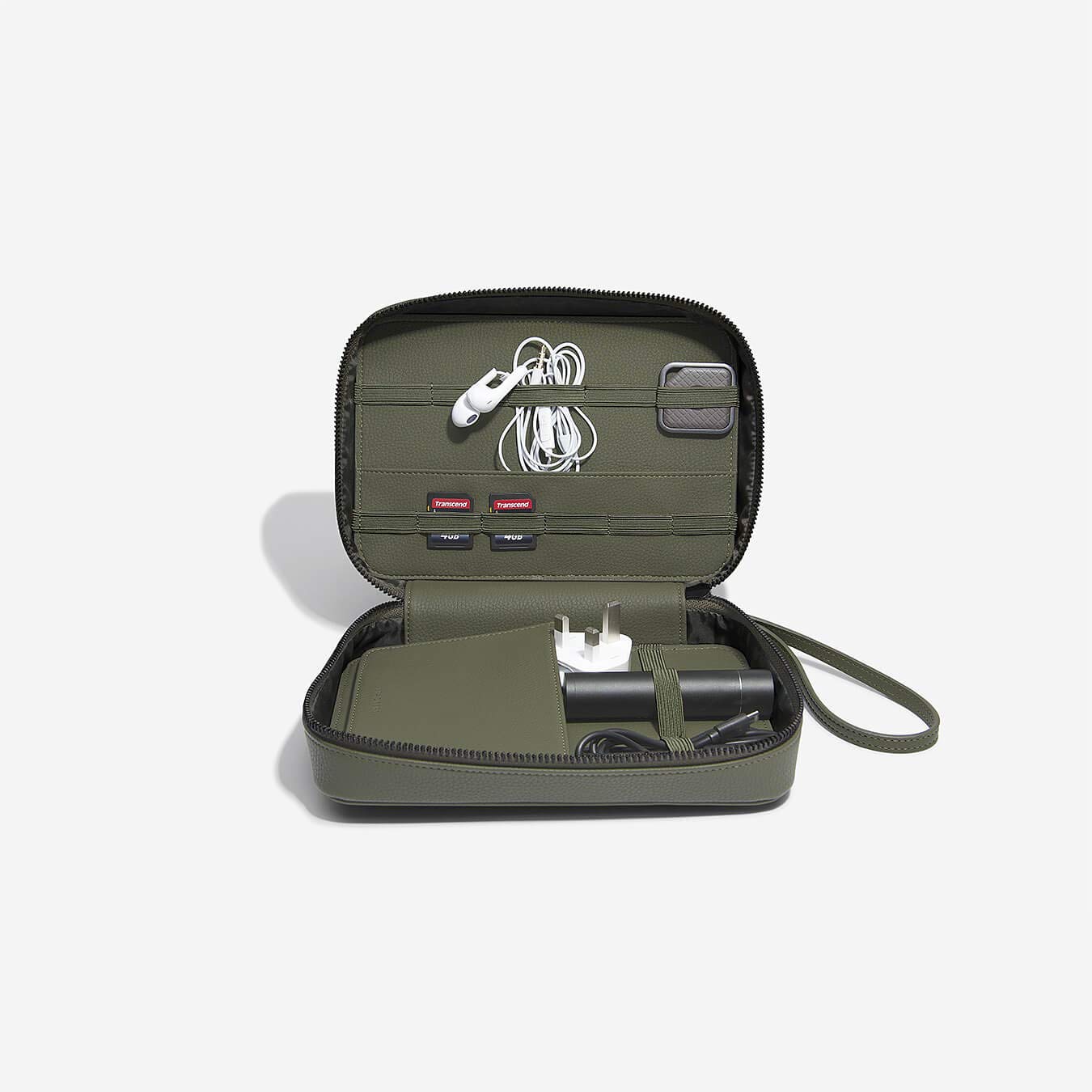 Stackers Olive Green Cable Tidy Bag