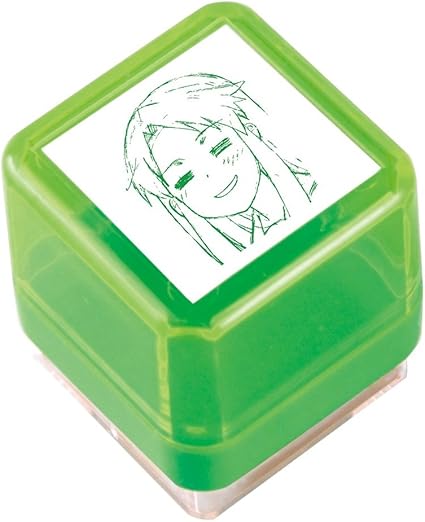 Amazon タニエバー 長門有希ちゃんの消失スタンプ 21mm角 Tsk 鶴屋さん 緑インク 文房具 オフィス用品 文房具 オフィス用品