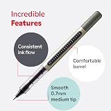 uni-ball UB-150-10 Eye Broad Point Ballpoint Pen 1.0mm Pack of 5 Black view 4