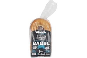 O'Doughs Thins - Original Bagels Presliced |10.6oz| Good Source of Fibre, Cholesterol Free, Trans Fat Free. | Pack of 6 |