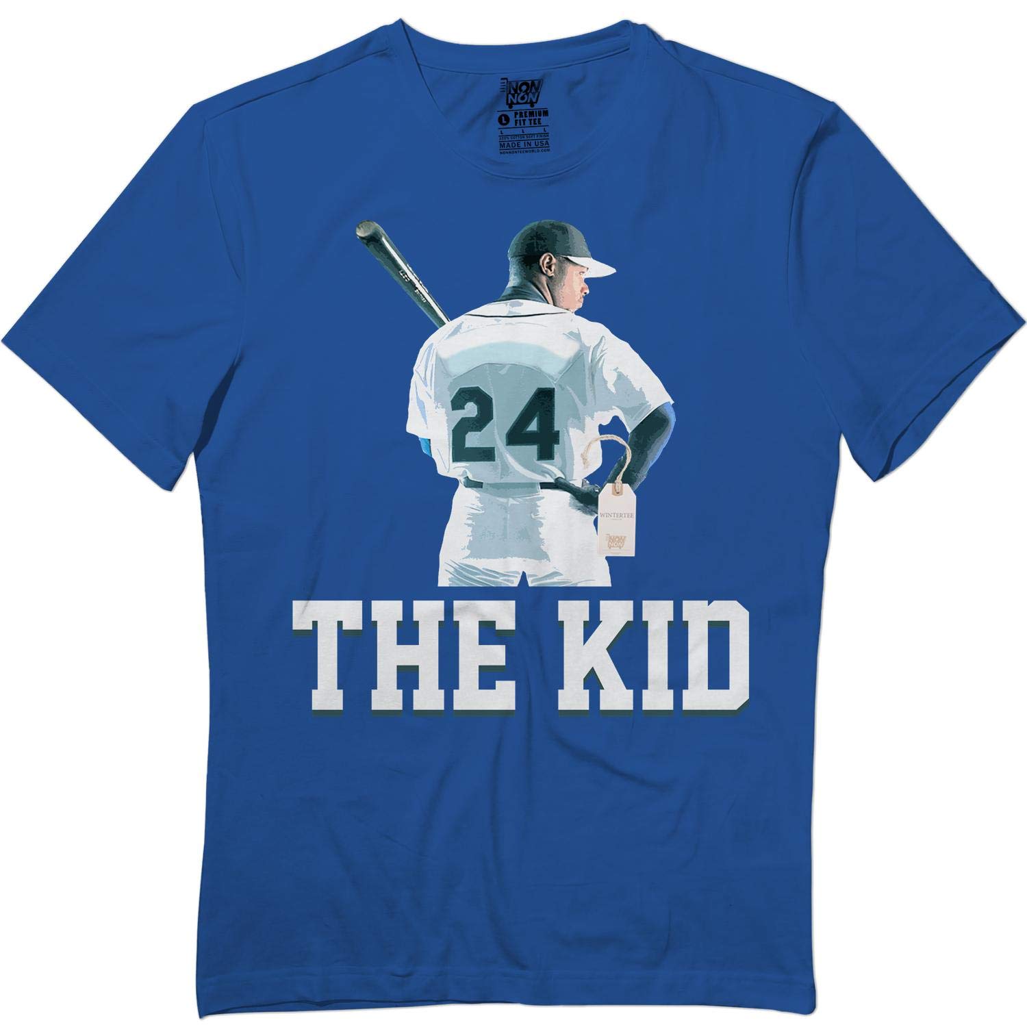 Wintertee Seattle Kid Griffey 24 T Shirt The Best Junior Ken Baseball T
