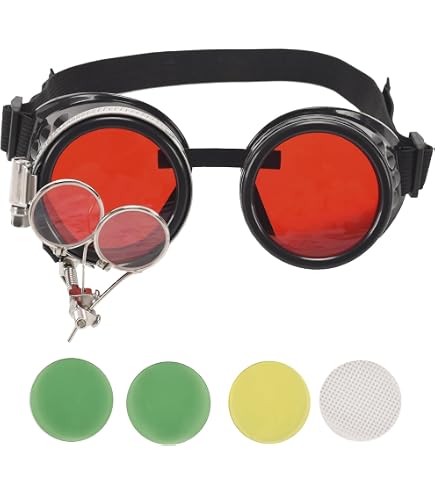 Vintage Steampunk Goggles Mad Scientist Goggles Ghostbusters Goggles
