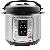 KINGBULL 12-in-1 Electric Pressure Cooker, Instant Multi-Use Non-Stick Pot, Slow Cooker, Rice Cooker, Steamer, Sauté, Yogurt 