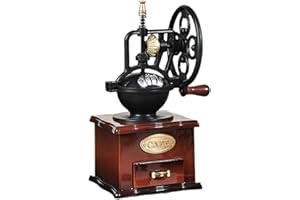 JunZheHub Coffee Music Box, Compact Antique Table Music Box, Decorative Object for Home, Bedroom Or Office