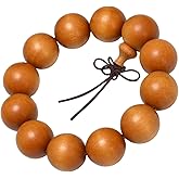 Hondark Wooden Prayer Bead Bracelets Traditional Buddhist Mala Bracelet,1pc/pack