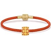 CHOW SANG SANG Charme 999 24K Gold Auspicious Ruyi Charm Bracelet for Women 17cm 95525C