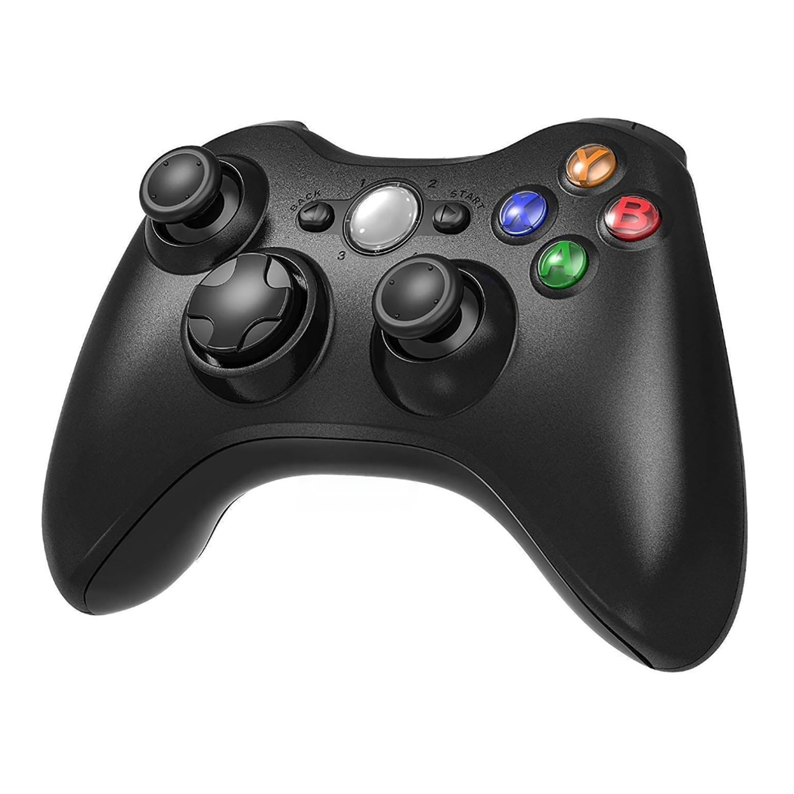 Etpark Wireless Controller for Xbox 360, Xbox 360 Joystick Wireless Game Controller for Xbox 360 & Slim Console and PC Windows XP/7/8/10(Black)