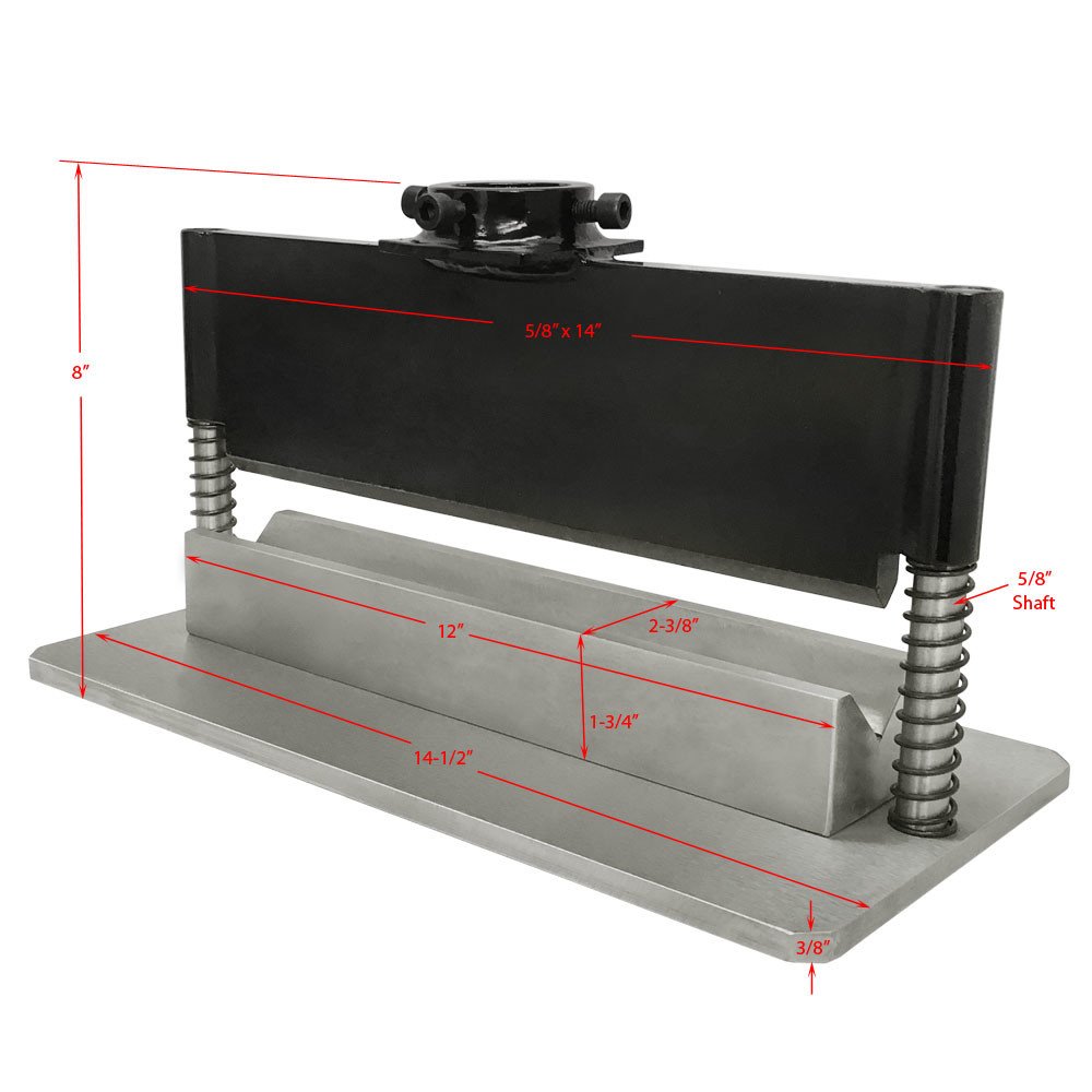 PROLINEMAX 12" Press Brake Bender VBlock Attachment Attach to 12 or 20