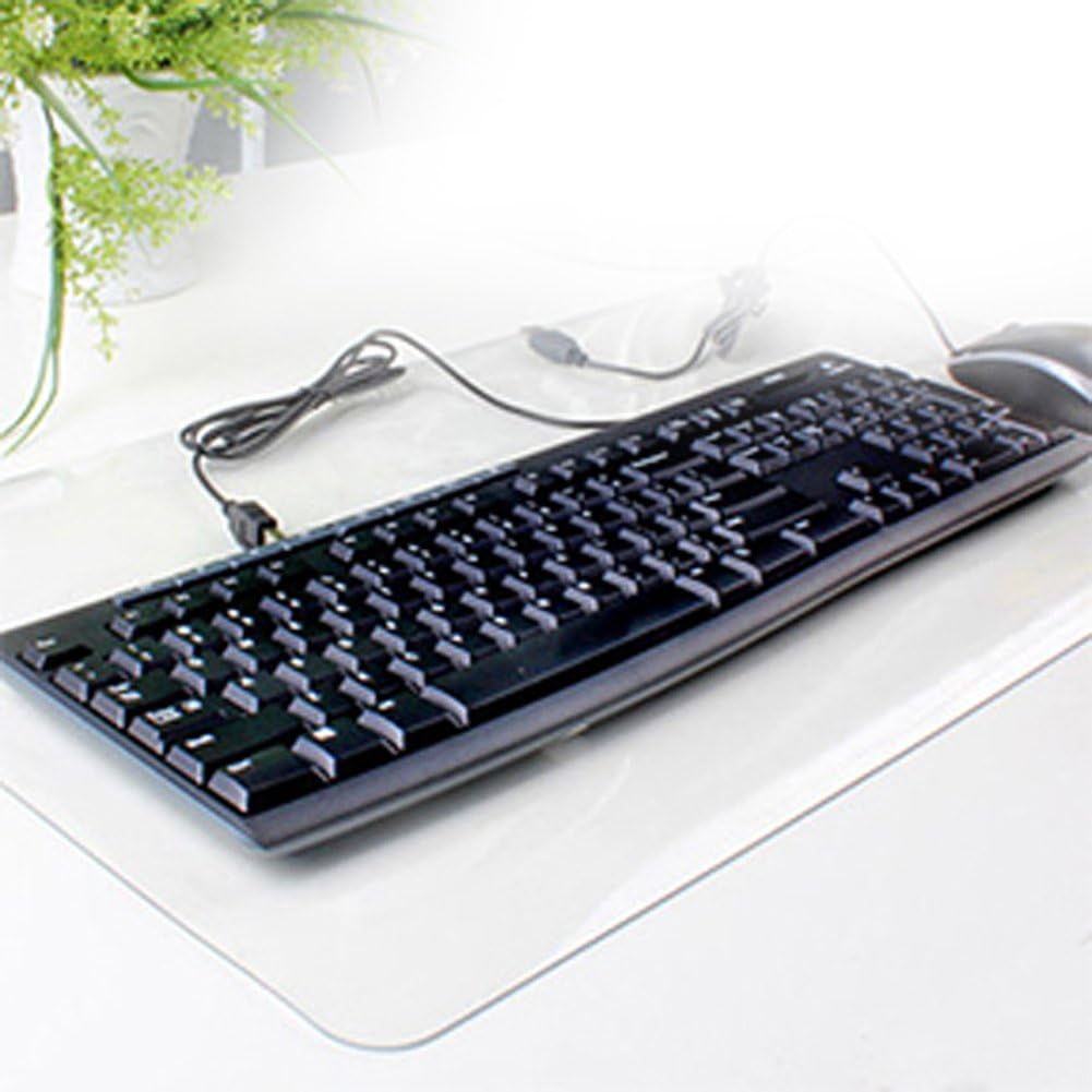 Transparent soft glass desk pads and waterproof anti-slip mat/ transparent frosted mat/[Computer pad]/ computer pad/tablecloth -A 40x60cm(16x24inch)