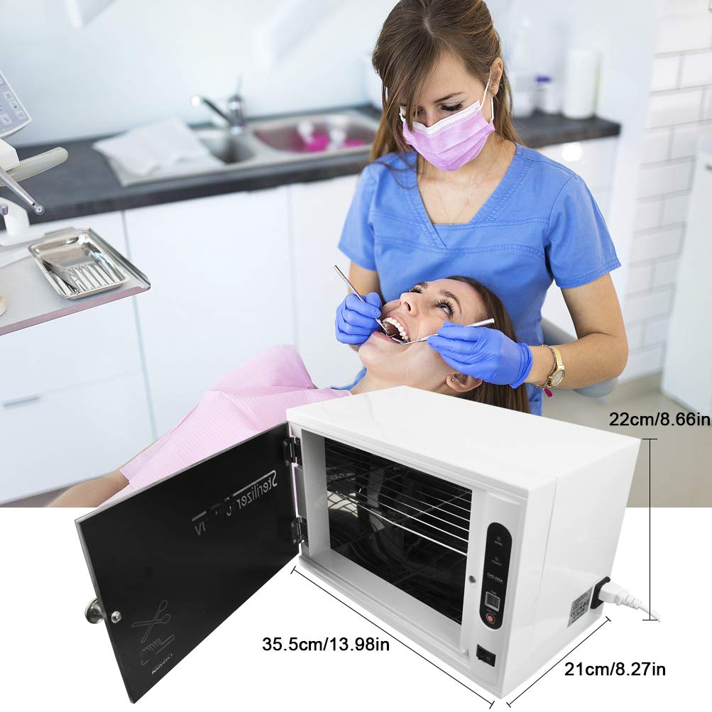 Sanitizer Cabinet 2L Large Capacity Towel Warmer Tool Sterilizer Multi-Functional Autoclave Sterilizers Machine Nail Beauty Salon Spa Equipment for Beauty Home Metal Tools 300W: Beauty