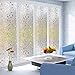Bloss 3D Window Film Premium No Glue Static Decorative Frosted Privacy Window Films for Glass 17.8Inch X 78.7Inch