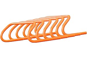 PRISP PVC Sports Training Hurdle - Agility Training Equipment, Set of 6