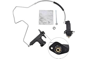 Tiny Force Clutch Master and Slave Cylinder Assembly Compatible With 1992-1997 Ford F-250, 1992-1997 Ford F-350, 1992-1997 Ford F-Super Duty, 1993-1997 Ford F-59 Commercial