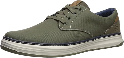 skechers men's moreno canvas oxford