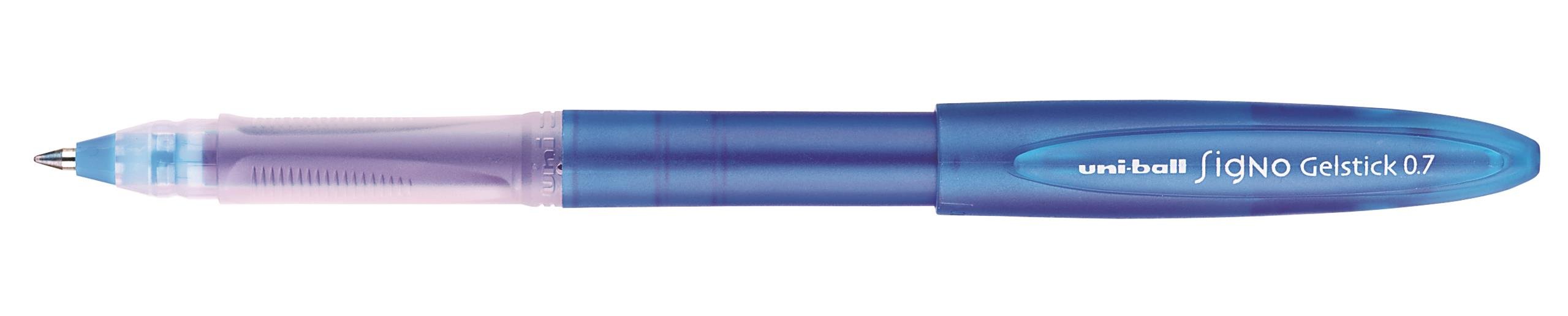 UNI-BALL SIGNO GELSTICK UM-170 GEL INK ROLLERBALL - LIGHT BLUE (Pack of 12)