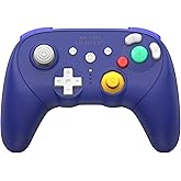 Retro Fighters BattlerGC Pro Series GameCube Controller Compatible with Switch/PC/GameCube - Purple