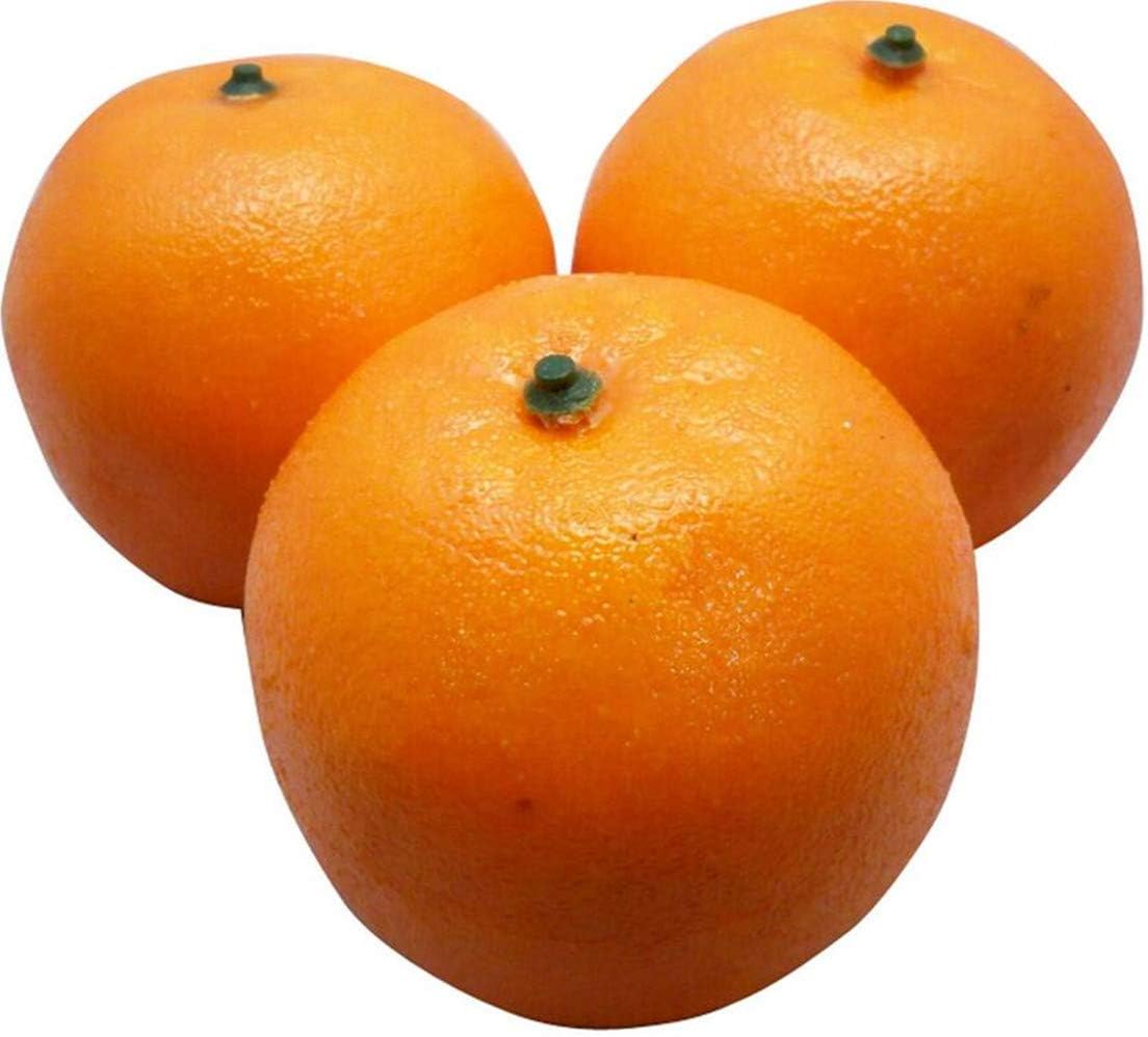 Artificial Orange, Artificial Fruit Fake Orange for Home Decoration