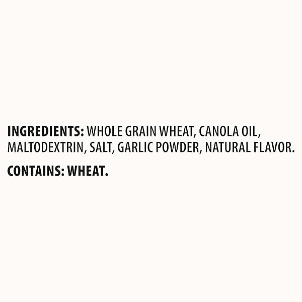 TRISCUIT ROASTED GARLIC WHOLE GRAIN WHEAT CRACKERS, SNACK CRACKERS, LUNCH SNACKS, FAMILY SIZE, 12.5 OZ