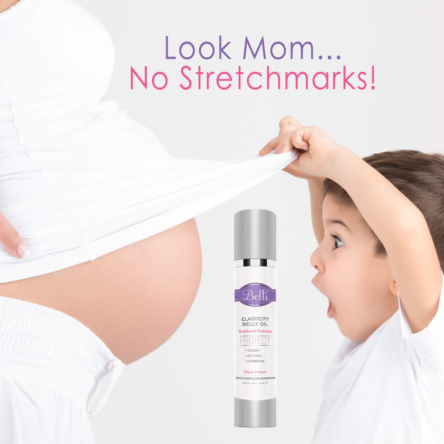 Belli Elasticity Belly Oil Stretch Mark Protection For Smooth