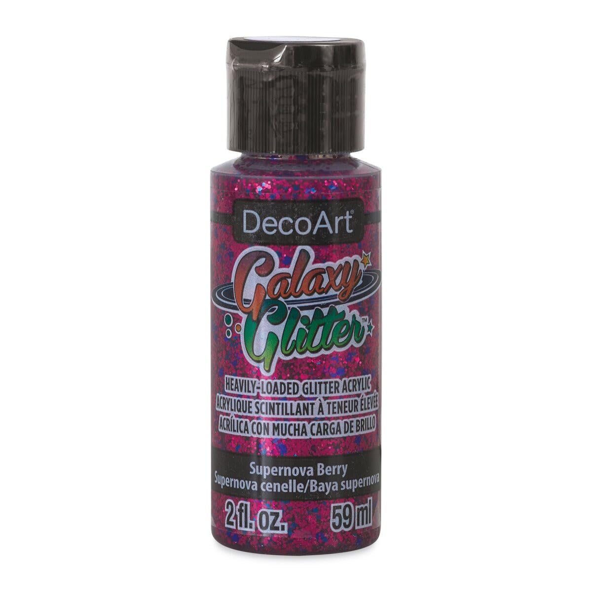 Deco Art DecoArt Galaxy Glitter, Pink, 59ml
