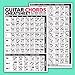 Best Music Stuff Guitar Chords Cheatsheet Laminated Pocket Reference (Large - 6-in x 9-in)