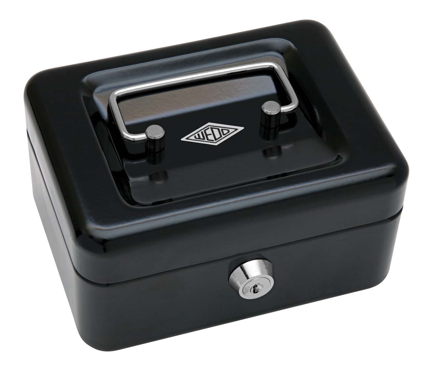 WEDO 145 121X Cash Box in Black Size 1 (15.2 x 11.5 x 8.0 cms)