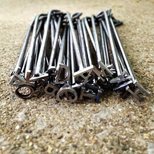 Custom Order 3/4" Alphabet Branding Iron Set 26 branders