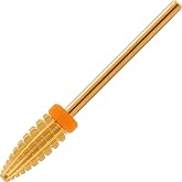 MIRACLE Nail Bits - 3/32" Typhoon Two Way Rotate Nail Drill Bits for Manicure, Pedicure, Cuticle, and Gel Polishing (2X Coarse)