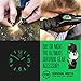 SharpSurvival Water Resistant Adjustable Battery Powered Analog Watch - Black