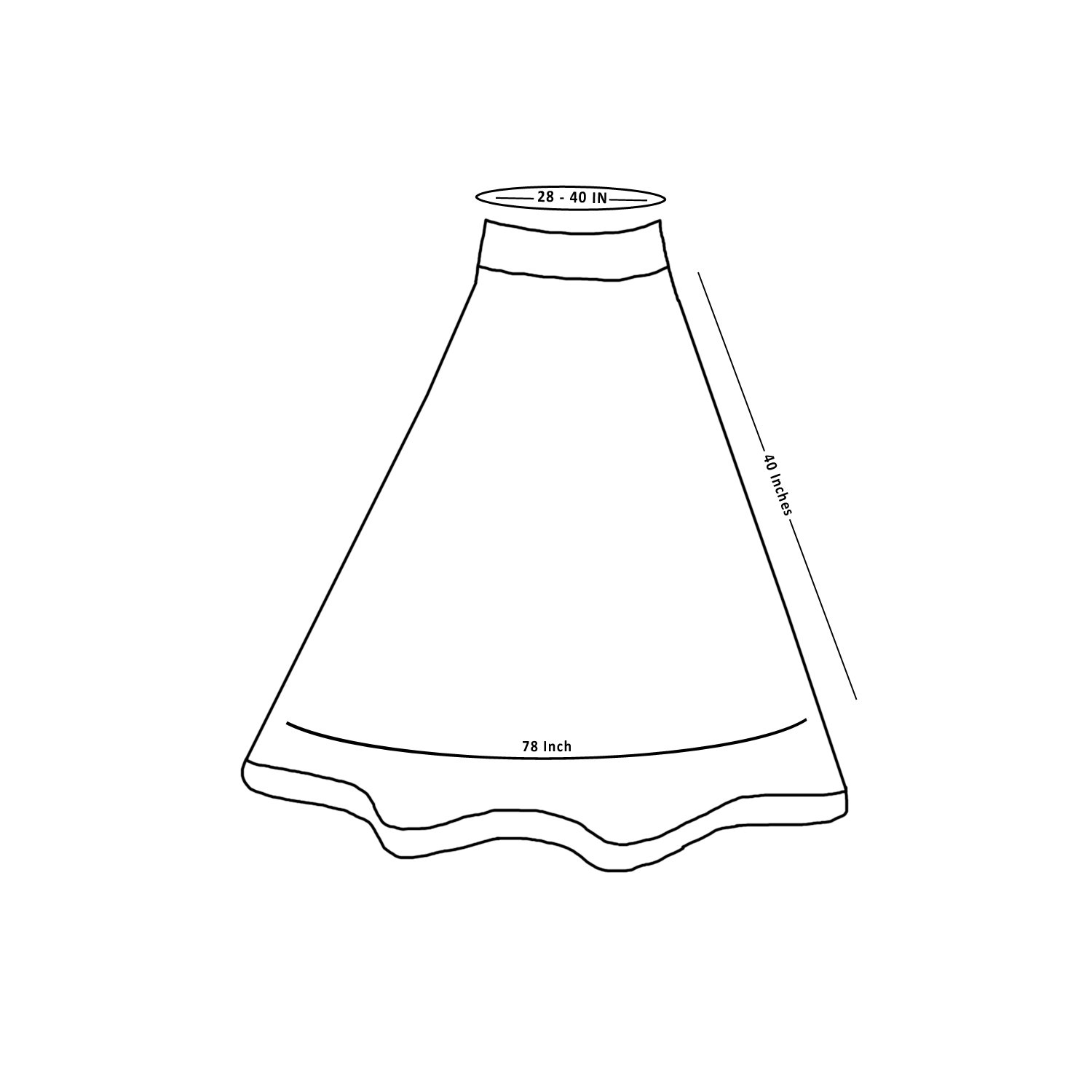 ziya women's cotton petticoat (grey, free size)