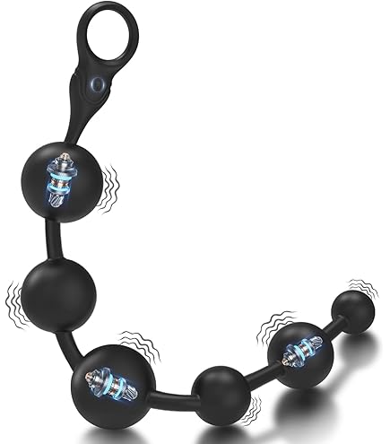 Amazon.com: Vibrating Anal Beads Butt Plug : Health & Household