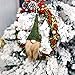 Handmade Swedish Tomte Christmas Tree Ornaments Hanging Set - Santa Decoration Scandinavian Gnome - Holiday Home Ornaments, 3 Packs